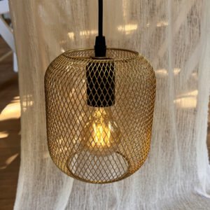 Lampe Gitter Gold - Atelier Feingefühl - Hochzeitsdekoration und Eventstyling - Dekoverleih