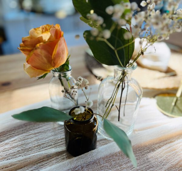 Vase Elina - Atelier Feingefühl - Hochzeitsdekoration und Eventstyling - Dekoverleih