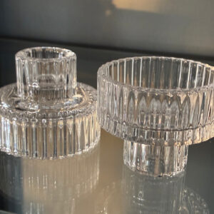 Teelichtglas/Kerzenständer Helin